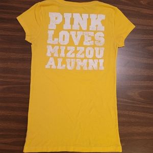 PINK VS Graphic Pink Loves Mizzou Alumni Tee
